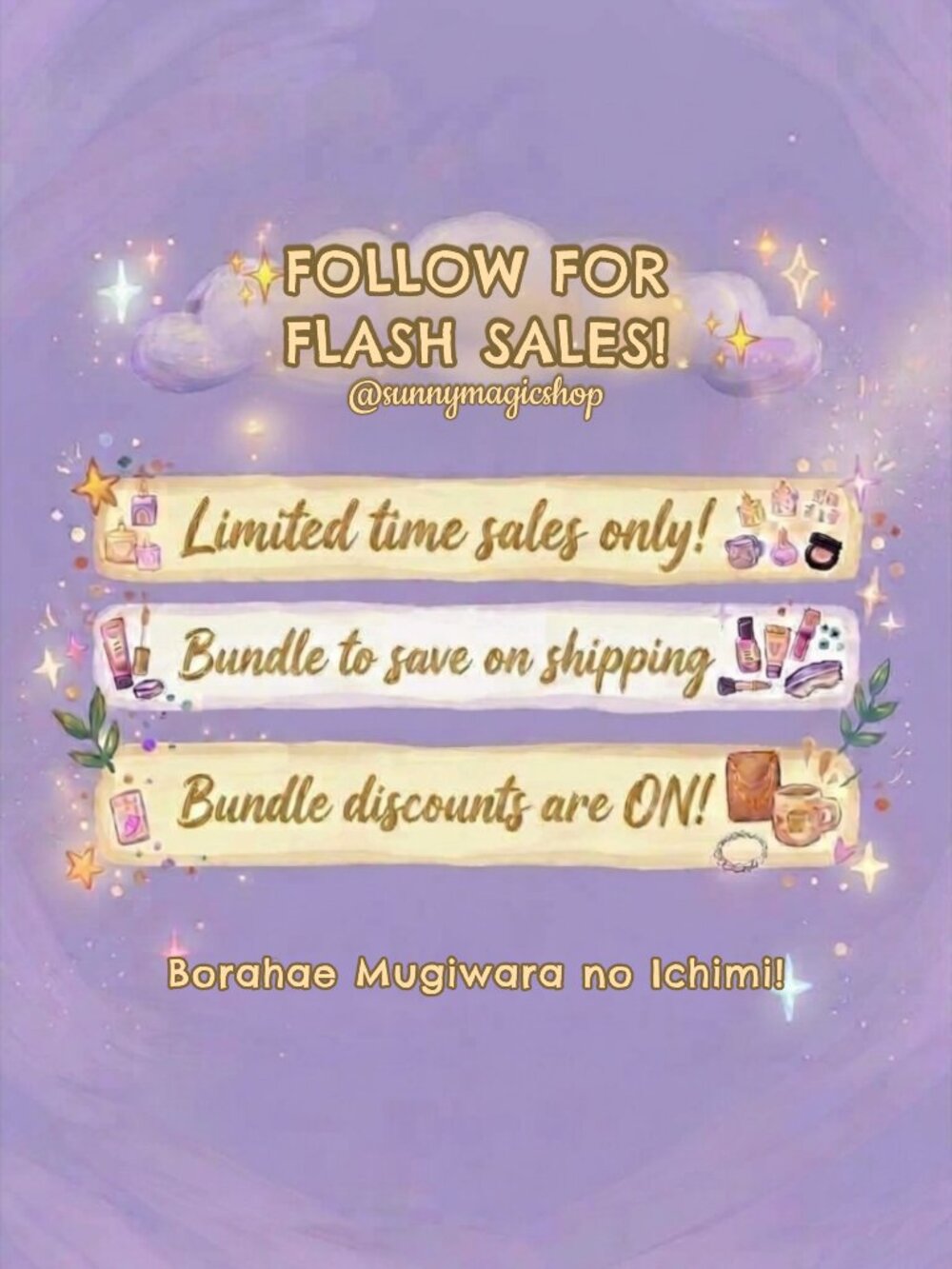 !! FOLLOW FOR FLASH SALES !!